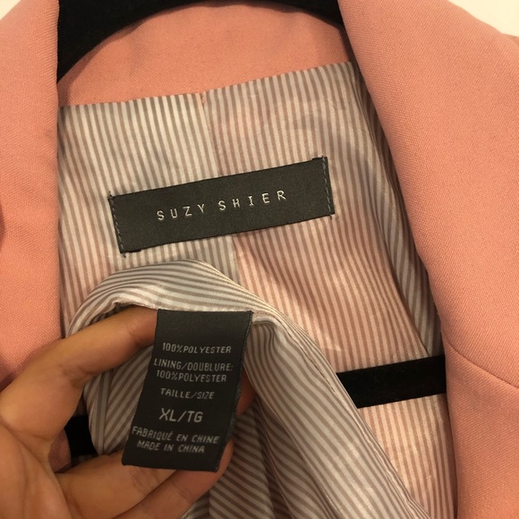 Blush Pink Blazer - Picture 3 of 3
